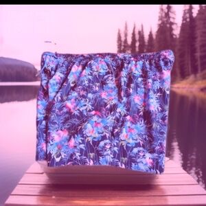 Men 4X b Caribbean Swim Trunks Lake Beach Sailboat  Surfing Swimwear Tropical